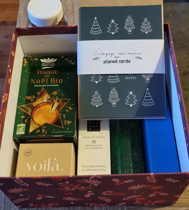 Box Cosy Christmas reçue 😁