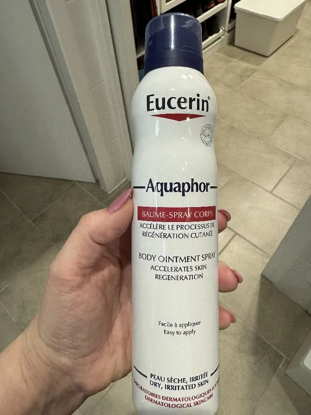 Nouveau Eucerin Aquafort en spray