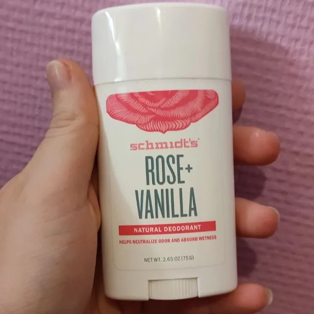 SCHMIDT’S Déodorant stick rose et vanille