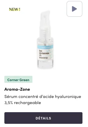 Comment utiliser l'acide hyaluronique Aromazone ?