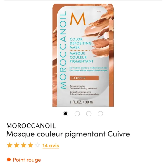Masque pigmentant Morrocanoil