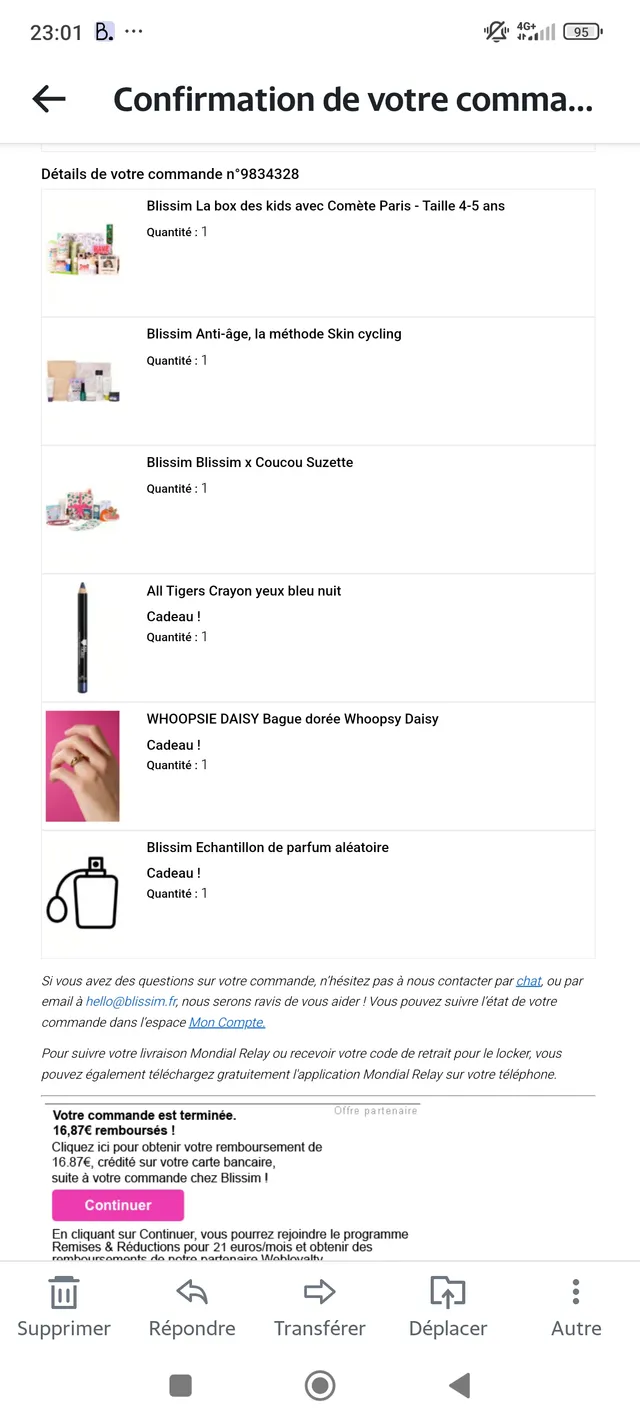 Bah voilà ça fait deux jours que je repousse de faire ma