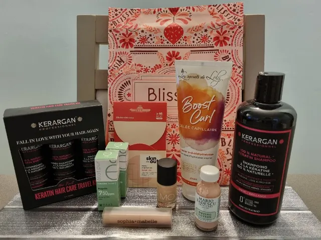 Un grand merci Blissim de mettre les produits dans des sacs