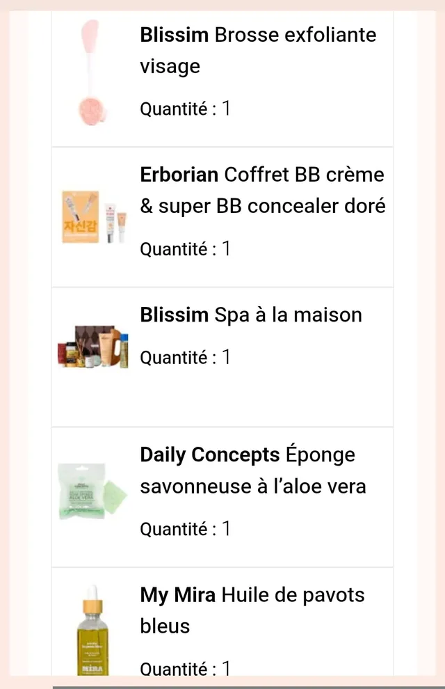 đ Petit craquage chez Blissim Bon⊠jâavoue, jâai fait un