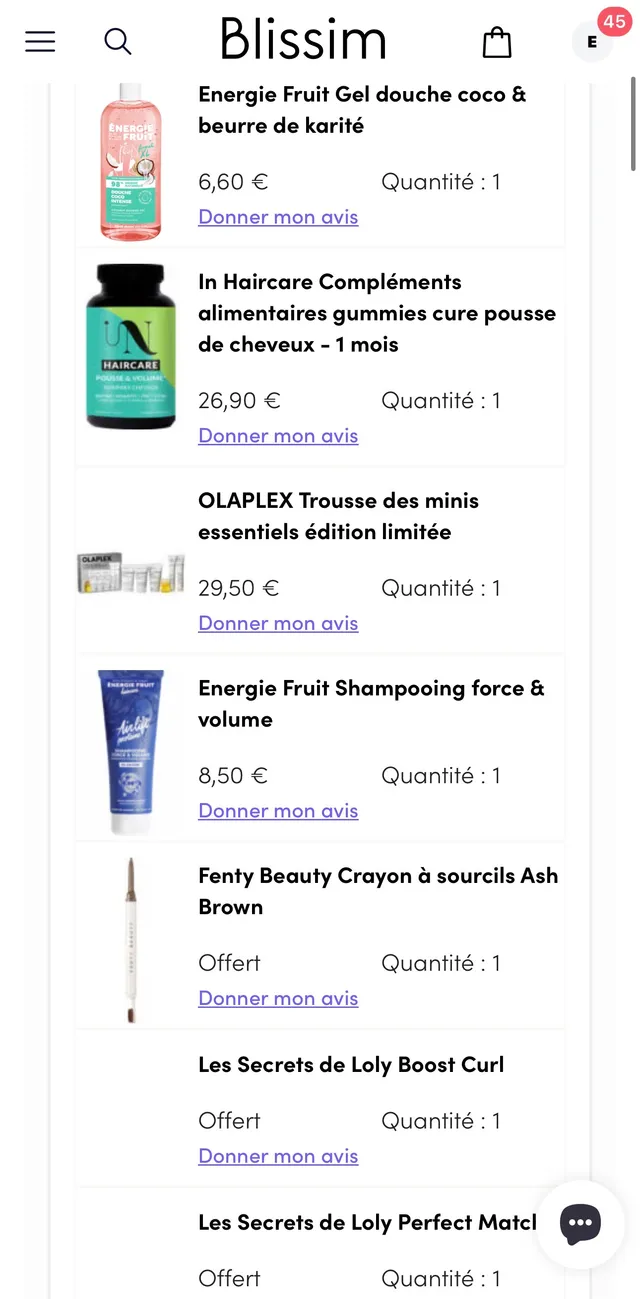 Et ma seconde commande de la soirée... Pas cool car