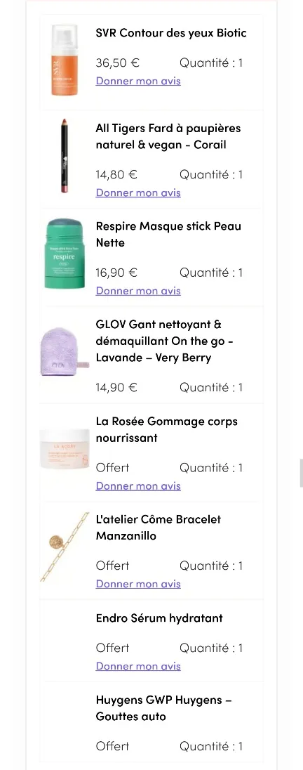 Aujourd'hui, journée pour moi et les boutiques pour me faire
