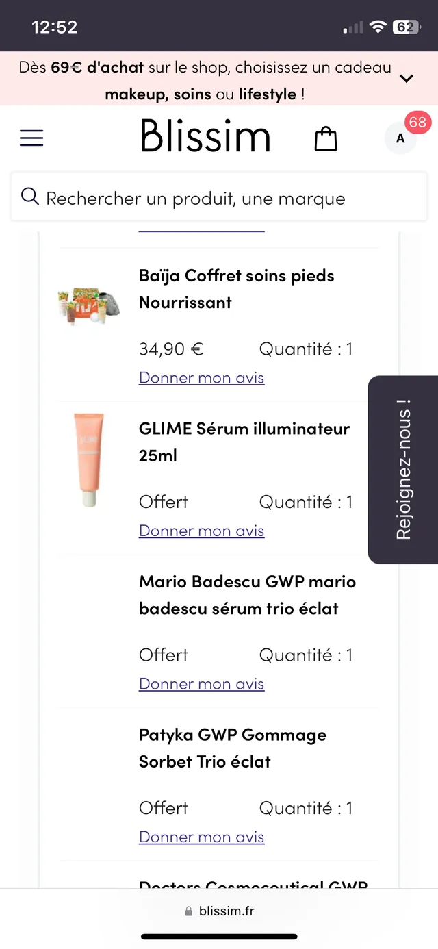 Hello à toutes, Commande passée, j'avais besoin de quelques