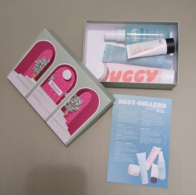 J'ai craquer pour la box best-sellers Mon rituel hydratation