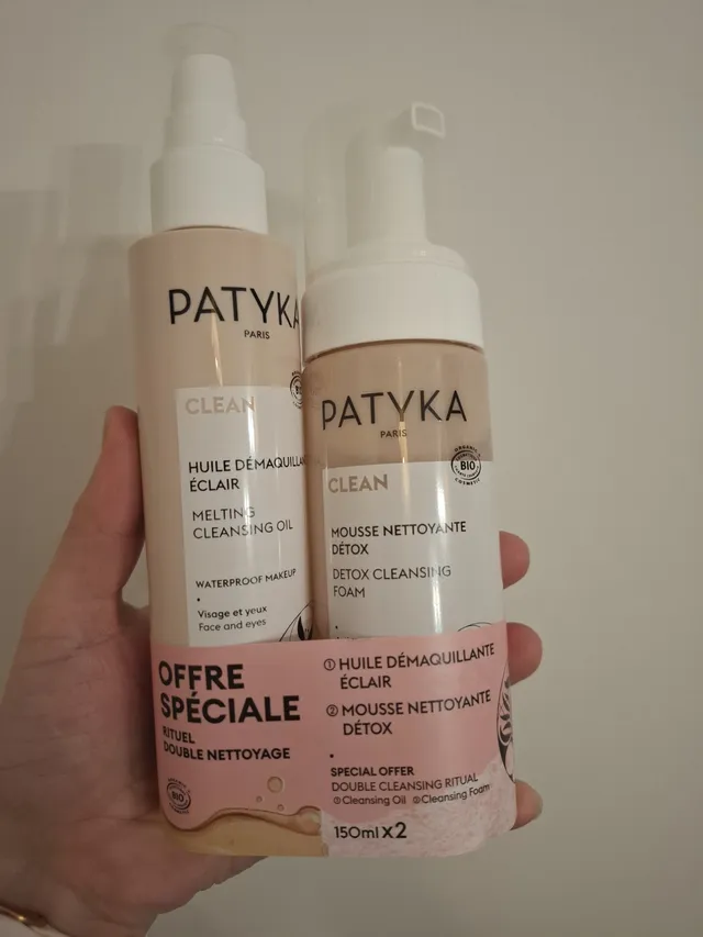 Retour sur le double nettoyage de Patyka que j'ai commandé