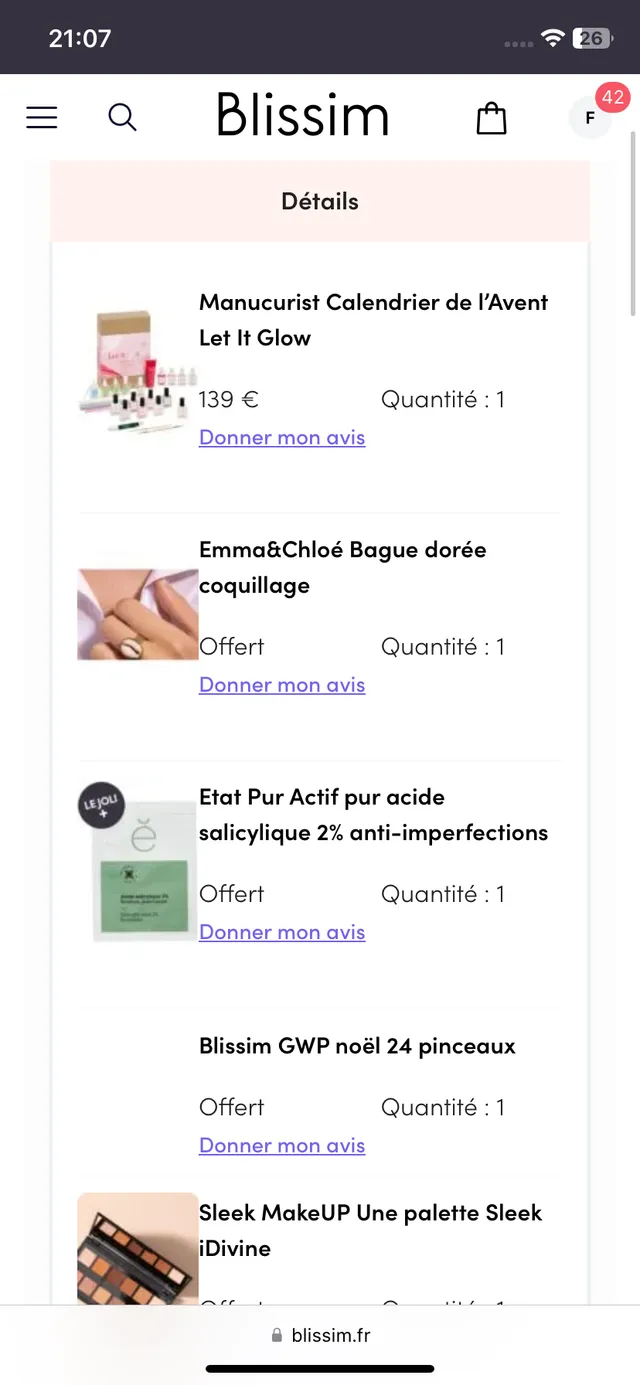 Gros achat 𫣠!! Je voulais commander le calendrier yesstyle