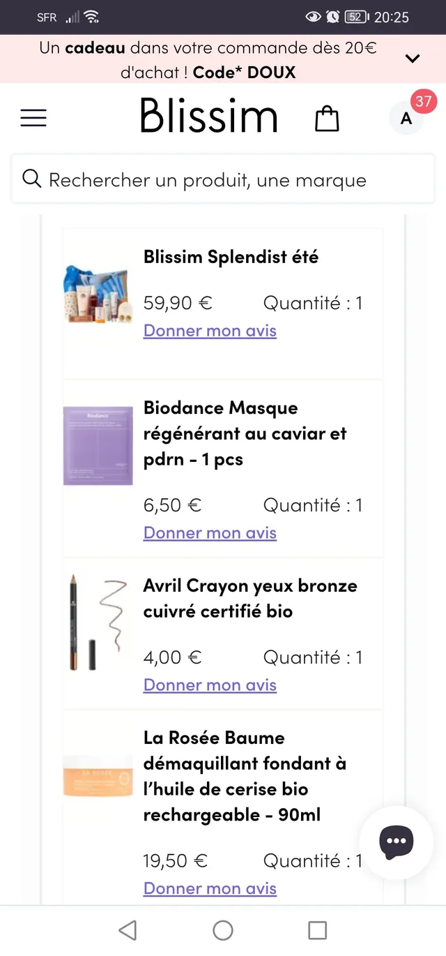 2nde splendist que j'offre à ma maman pour la fête des