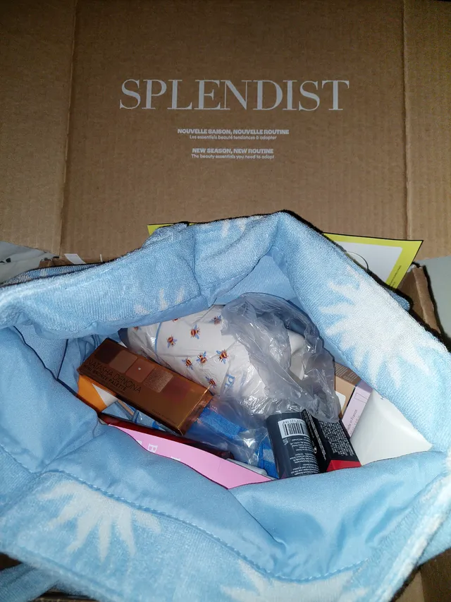 Elle est enfin arrivée, ma routine de l'été. Le sac est