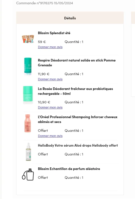 Bonjour, bonjour Et voilà, encore craquée dès sa sortie :D