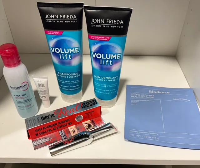 Voici la commande que j'ai reçu lundi, et qui accompagnait