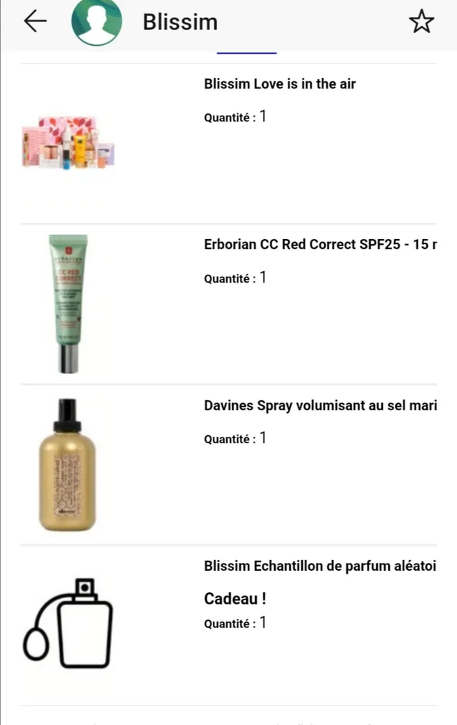 J'ai profité de mon bon de réduction fidélité pour passer