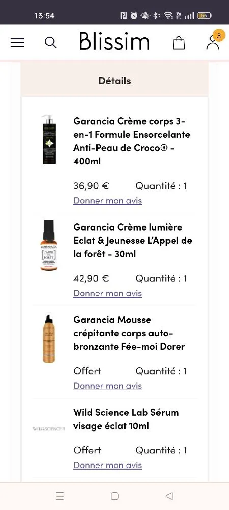 coucou, je me suis laissé tenter par la marque garancia. la