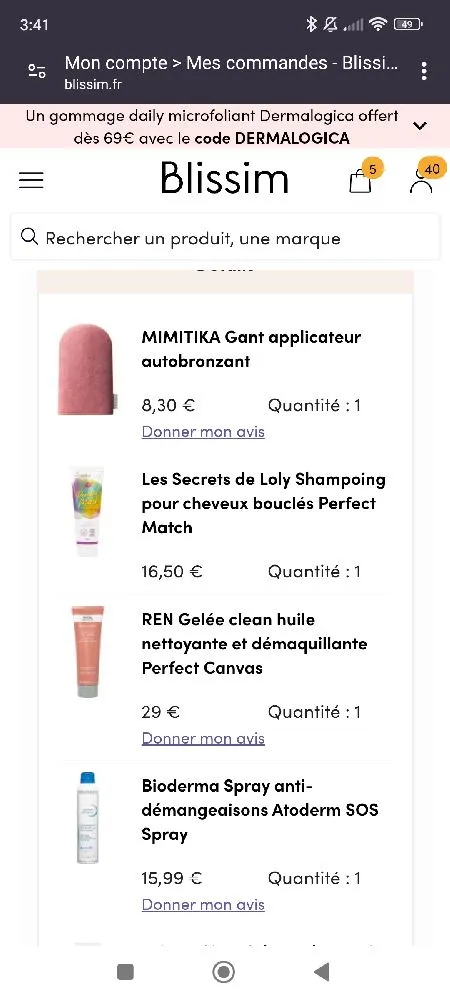 Concernant le shampoing, j'ai ma marque fétiche : le secret