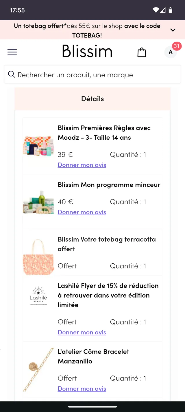 et voilà j'ai encore craqué, apres avoir essayé la culotte