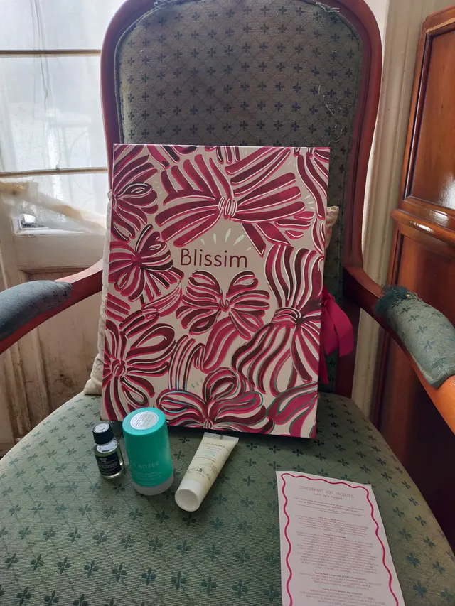 mon calendrier Blissim est bien arrivé. je le trouve