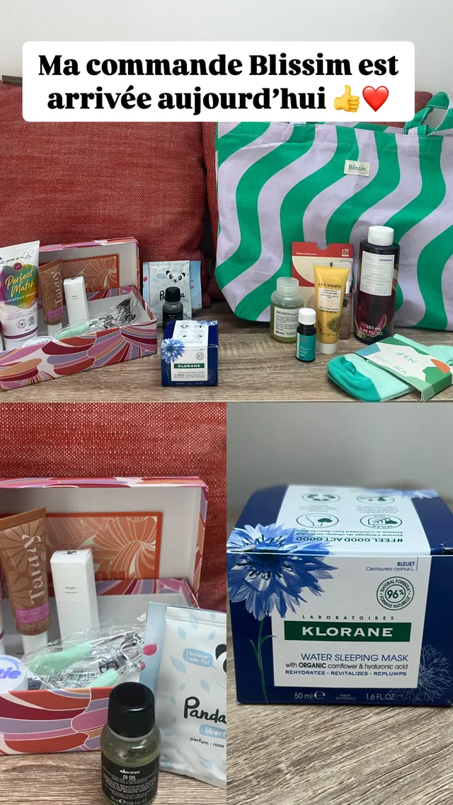 Hello les filles, Ma commande shop est arrivée, j'ai hâte