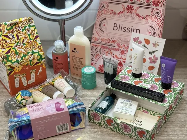 Le coffret Baïja nourissant pour les pieds, qui était sur ma