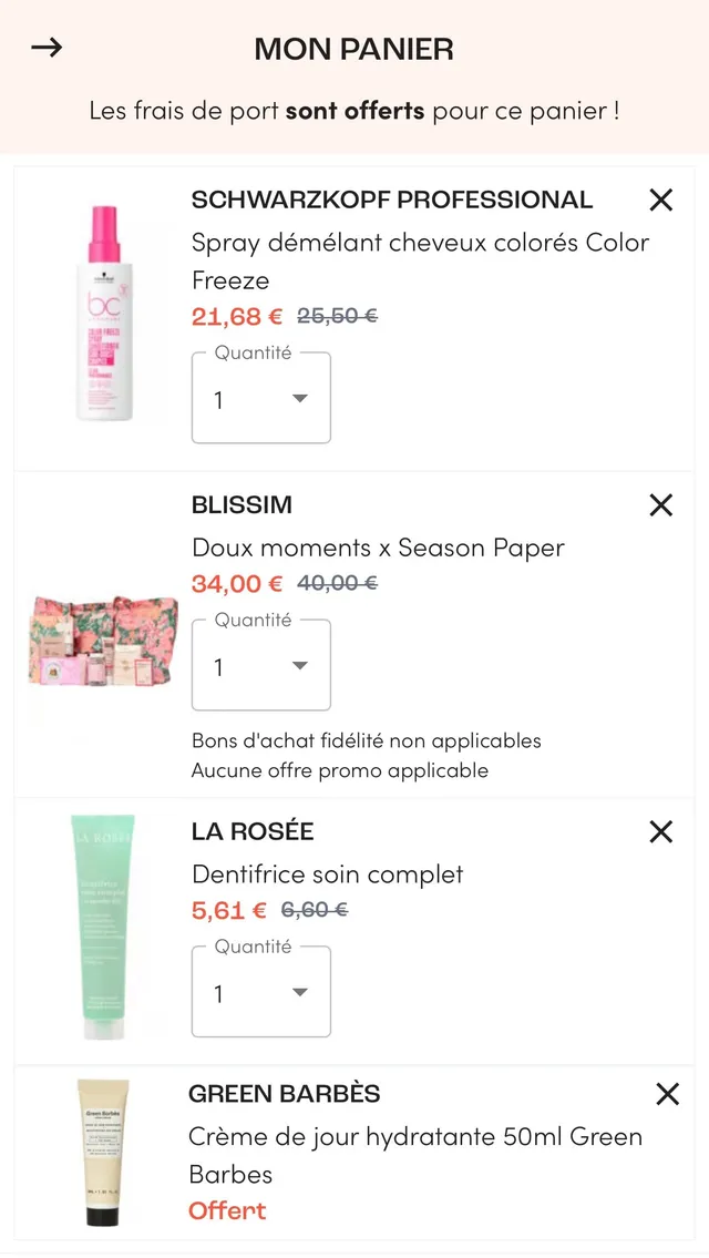 Commande de l'EL Season paper, je suis très fan des EL