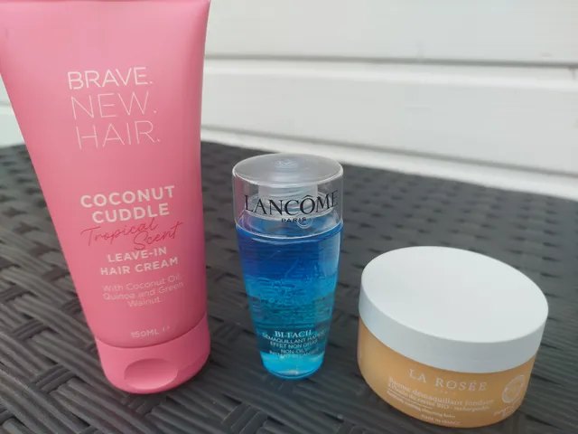 Petite commande effectuée avec le bon d'achat gagné lors