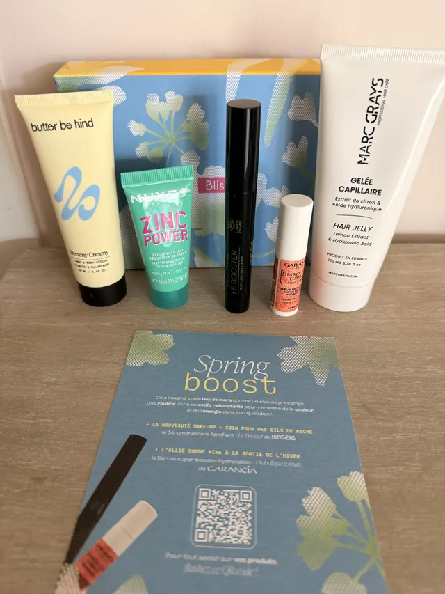La box collector qui accompagnait ma dernière commande ❤️