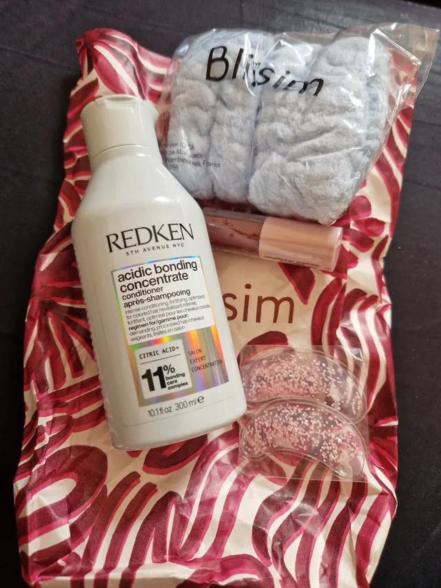 ma commande blissim , un après shampoing red Ken (chouette