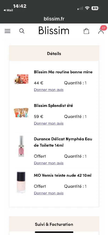 Coucou , J´ai craqué pour 2 editions limitées , un petit