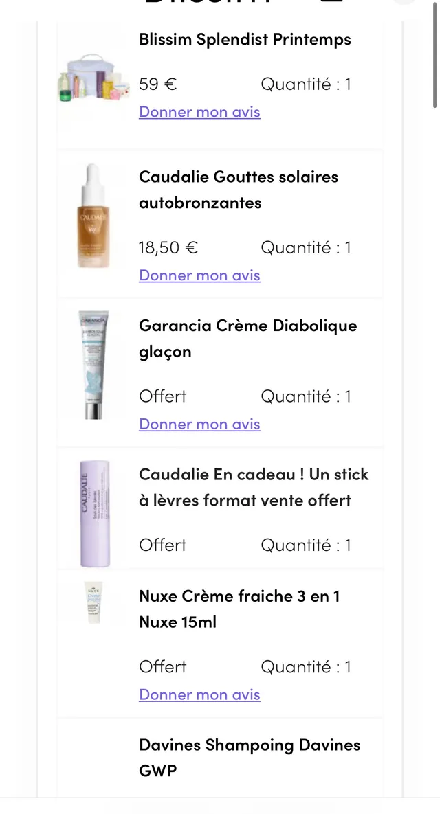 J’ai repris une splendist pour un cadeau j’en ai profité