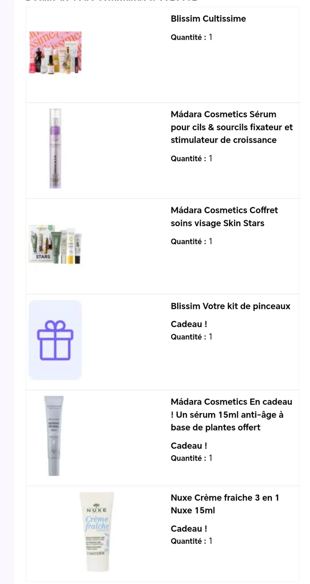 Quelques produits de cette 1ere EL cultissime me faisaient