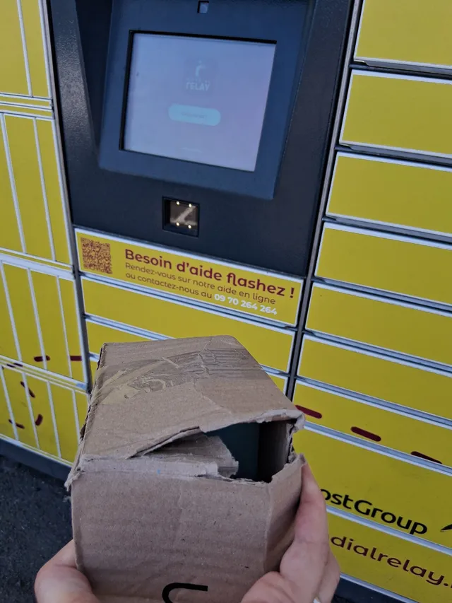 commande passée la semaine dernière et reçue aujourd'hui !!