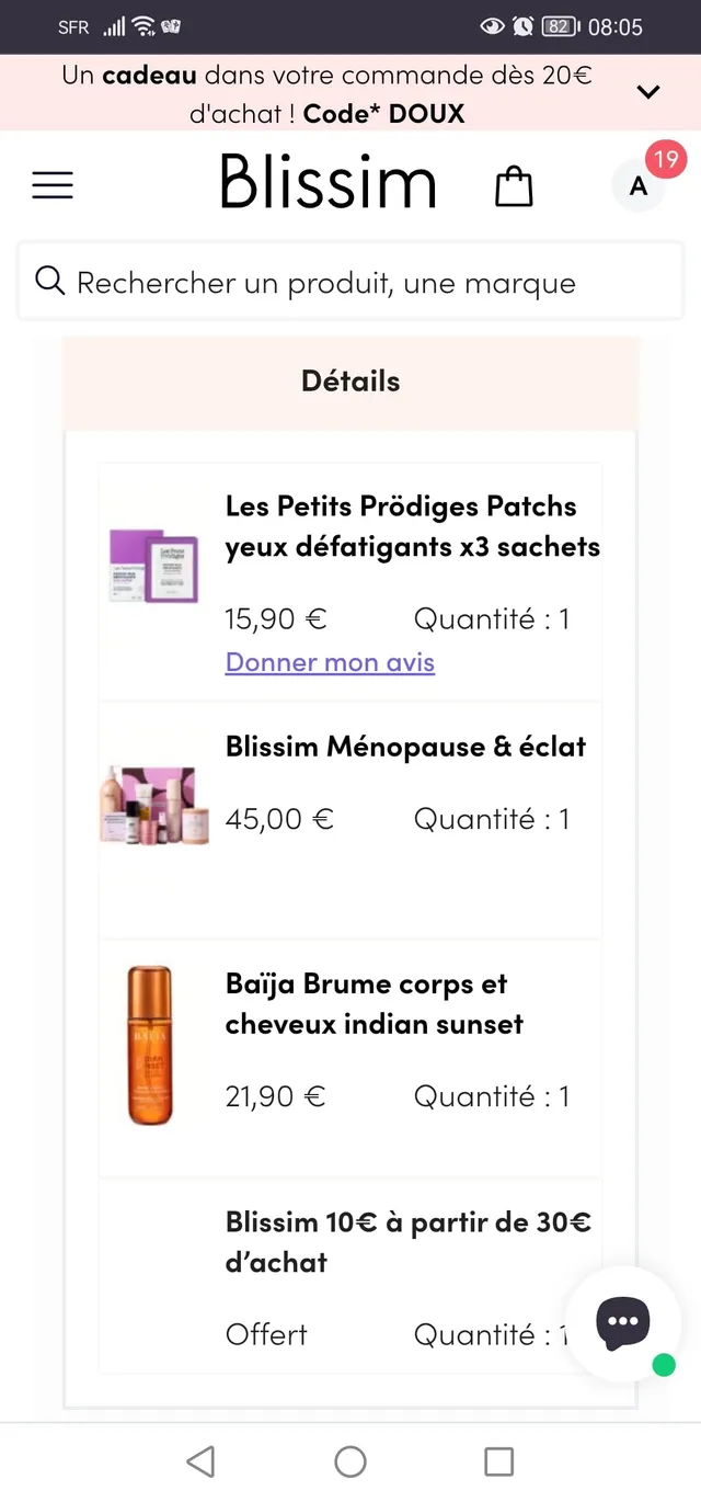 Hop! Ça y est elle est commandée cet EL Ménopause que je