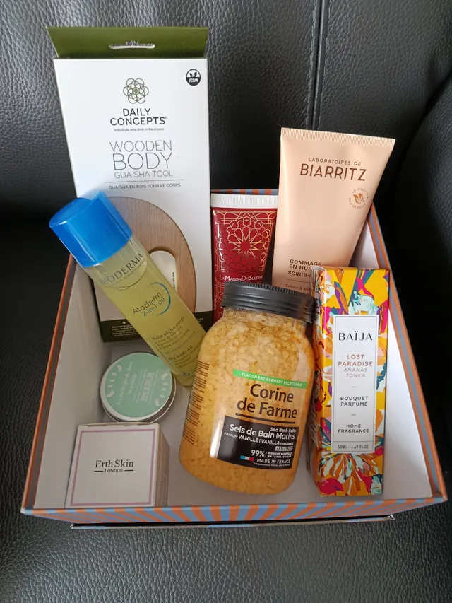 Ma box Illimitée “Spa à la maison” est arrivée ! Je viens