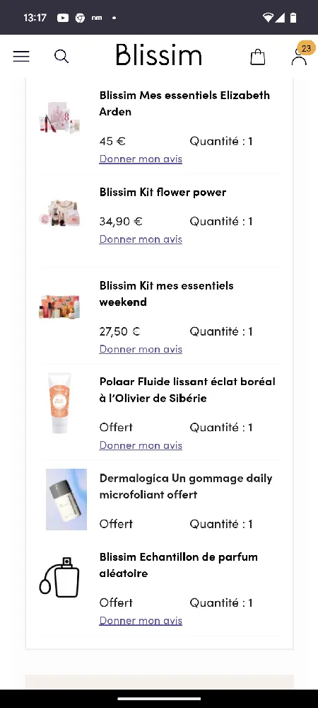 bonjour, commande passé sur le shop jai carrément craqué